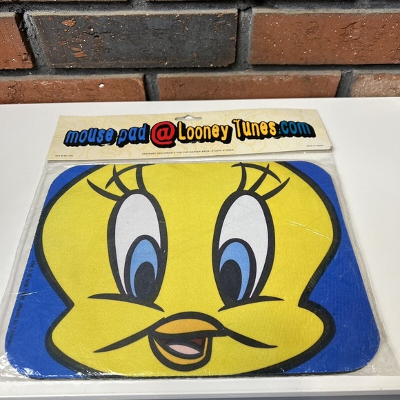Tweety Bird 1996 Vintage Looney Tunes Computer Mouse Pad New - Picture 4 of 10